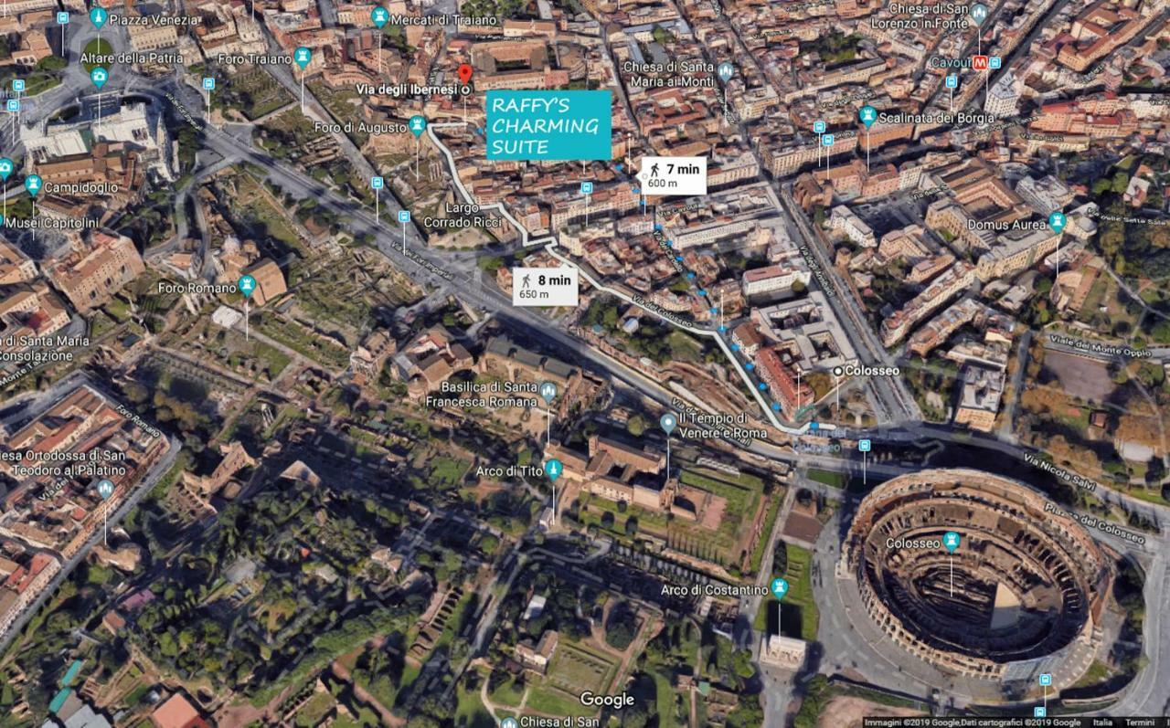 Roma Center Fori Imperiali Raffy'S Charming Suite Exteriér fotografie